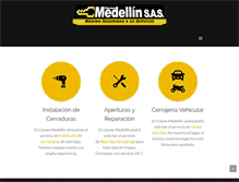 Tablet Screenshot of llavesmedellin.com